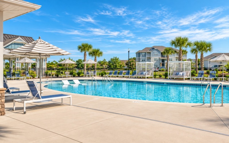 Resort Style Saltwater Pool