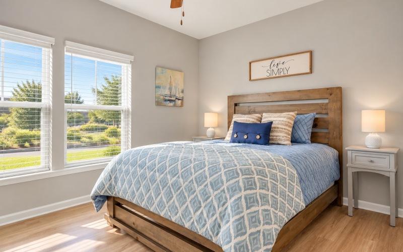Spacious Bedrooms